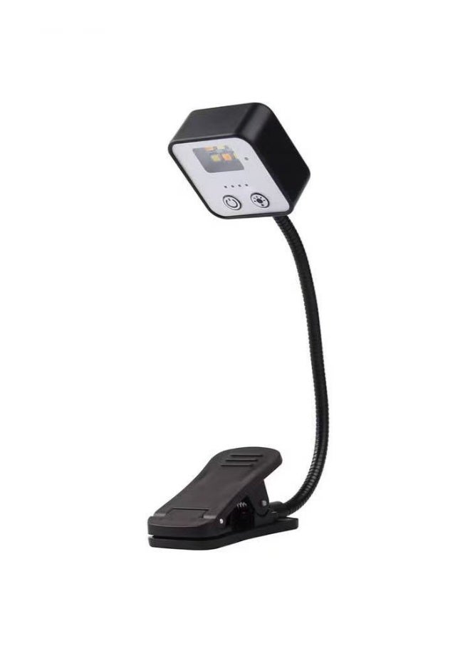 Rechargeable Book Lights for Reading at Night in Bed Rechargeable LED Book Light with Memory Function Lightweight Booklight Bulk Clip on Small Travel Reading Lamps for Book Lovers USB Charging - Image 1